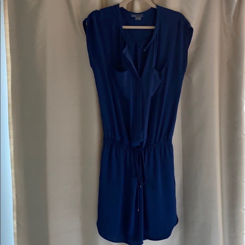 Vince Cap-Sleeve Dress